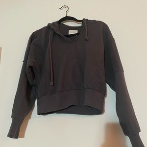 Abercrombie semi cropped hoodie